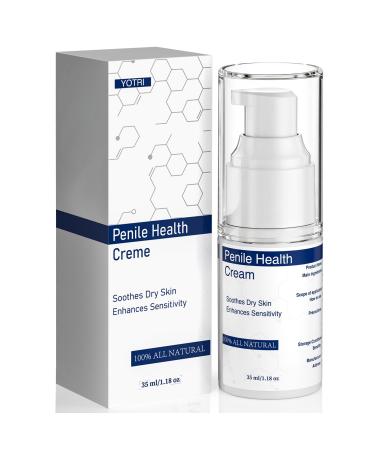 YOTRI Premium Penile Health Creme for Men Natural Moisturizer Protect & Restore Skin | Reduces Tightness Premium Penile Cream for Dry and Sensitive Skin