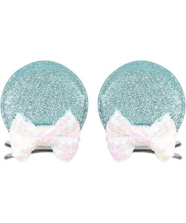 New 2025 Cute Glitter Mouse Ears Bow Hair Clips Festival Hairpins Party Gift Barrettes New For Fashion Hair Accessories Jewelry Fashion Accessories Creative Gift - Buy Online on GoSupps.com