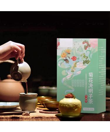 Chrysanthemum Cassia Seeds Tea Bags - Cold & Hot Brew Herbal Drink Sachets (120g) - Buy Online on GoSupps.com