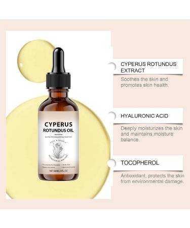 OUKPANE 2Pcs Cyperus Rotundus Oil Natural Cyperus Rotundus Oil for Hair Removal Moisturizes & Soothes The Skin Reducing Body Hair Growth. - Buy Online on GoSupps.com
