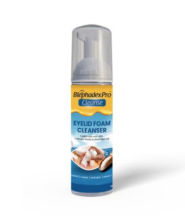 Visual Advantage Lunovus Eyelid Foam Cleanser with Manuka Honey and Dead Sea Salt Gentle Daily Cleansing