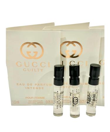 Gucci Guilty Intense Sample Perfume Women EDP Spray Pour Femme 1.5 ml / 0.05 oz - set of 3 - Buy Online on GoSupps.com