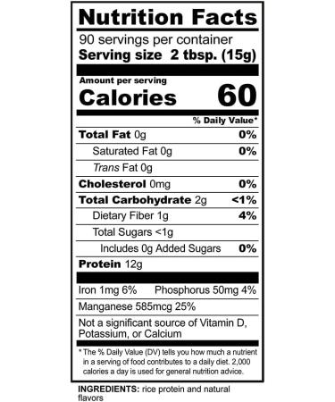 NutriBiotic Raw Rice Protein Vanilla - 3 lb (1.36 kg) | Vegan Protein Supplement - Buy Online on GoSupps.com