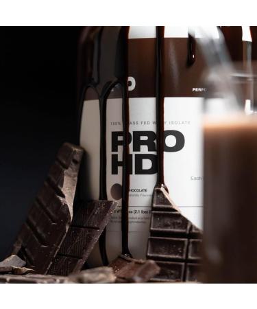 HD Muscle ProHD Protein - 100% Grass Fed Whey Isolate | 25g Protein 110 Calories Zero Fillers | 30 Servings (Chocolate) - International Shipping Available - Buy Online on GoSupps.com