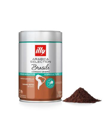 illy Arabica Selections Brasile Cerrado Mineiro Caf moulu r g n rant agricole 250 ml (1 pi ce) 8.8 g (Lot de 1)