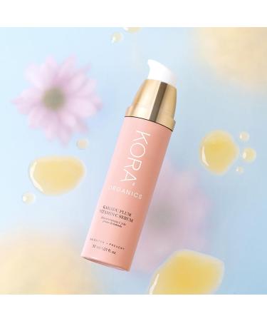 KORA Organics Kakadu Plum Vitamin C Serum Antioxidant Rich Facial Serum with Hyaluronic Acid Protect & Improve Skin Tone Certified Organic Cruelty Free 0.34 fl oz 0.34 Fl Oz (Pack of 1) - Buy Online on GoSupps.com