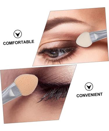 PLAFOPE 40pcs Latex Eye Shadow Stick Portable Makeup Professional Eyeshadow Sponge Aluminum - Buy Online on GoSupps.com
