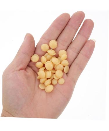 FRCOLOR For Women Hair Removal Cream Hard Granules Suitable For Face Legs Armpits Eyebrows Waxing 100g Yellow - Buy Online on GoSupps.com