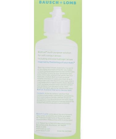 Bausch + Lomb BioTrue Multi-Purpose Solution 4 oz - Hydrate & Cleanse Contact Lenses | Shop Now - Buy Online on GoSupps.com