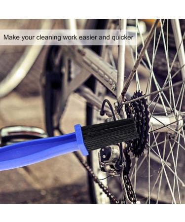 3-Piece Bike Cleaning Tool Set for Bicycle Chain, Crank, Sprocket - Double-Sided Brushes Kit - Buy Online on GoSupps.com