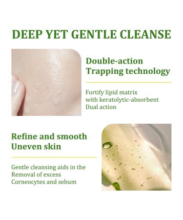 Purifying Exfoliating Gel Gentle Cleansing Peel Removes Dead Skin Oil & Unclogs Pores - Sensitive Skin Safe All Skin Types 3.4 Fl Oz (Pack of 1) - Buy Online on GoSupps.com