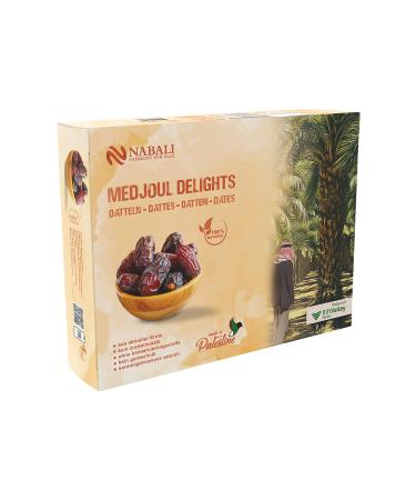 NABALI FAUMOST MEDJOOL - MEDJoul Datteln Delight I 100% naturally aromatic fresh & vegan i medjool dates without preservatives honey -sweet & caramelig (5kg (1 Pack)) 5 kg (1 Pack)