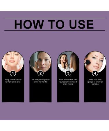 Body Concealer74g Complete Camouflage Cream Lightweight Full Coverage Imprint Resistant Leg Foundation for Travel - Buy Online on GoSupps.com