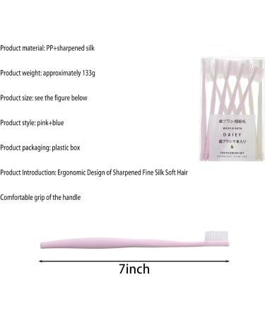 Extra Soft Toothbrushes for Adults - 20 000 Bristles (10-Pack) | Gentle Care for Sensitive Gums - Buy Online on GoSupps.com