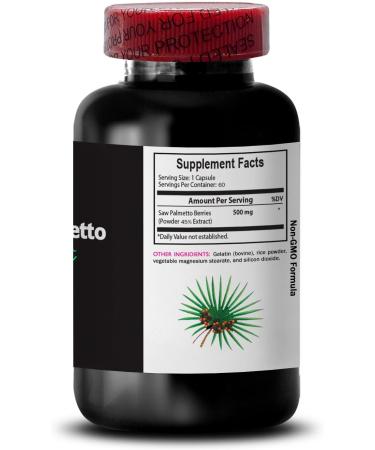 Saw Palmetto Extract - Wild Harvested Herbal Saw Palmetto Capsules Clean Complex Saw Palmetto Whole Berry Formula Premium Complex Concentrated Extract Plant-Based Herbal Blend 1Bot - Buy Online on GoSupps.com