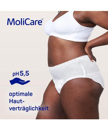 Molicare Premium Mobile Disposable Pants - Incontinence Solution for Men & Women Size L (100-150 cm) 14 Pieces - Discreet & Comfortable 8 Drops Rating - Buy Online on GoSupps.com
