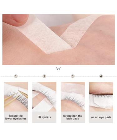 Lunamoon 10 Rolls Eyelash Tape - Premium Micropore Lash Extension Adhesive for Perfect Isolation | White | Ideal for Eyelash Extensions - Buy Online on GoSupps.com