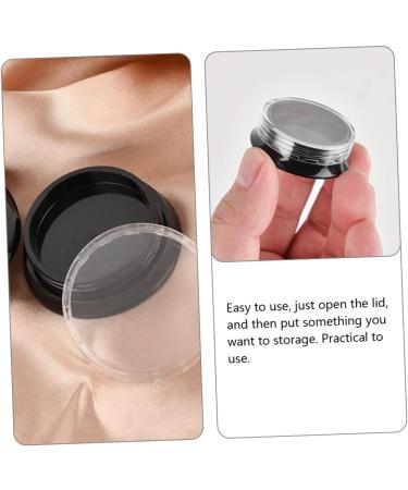 FOMIYES 100 Pcs Eye Shadow Box Diamond Decor Travel Containers Nail Accessories Case Acrylic Diamond Box Blackx5pcs 3.9x3.9cmx5pcs - Buy Online on GoSupps.com