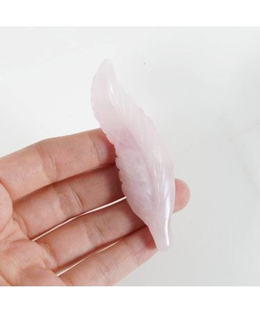 Buy Pink Crystal Leaves - 1 Piece Jade Pink Gemstone | Global Shipping Available - Buy Online on GoSupps.com