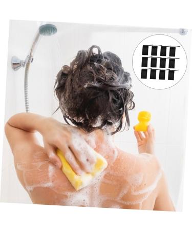 Healeved 20 Pcs Soap Foaming Shower Foaming Scrub Exfoliating Net Nylon Fiber Black - Buy Online on GoSupps.com