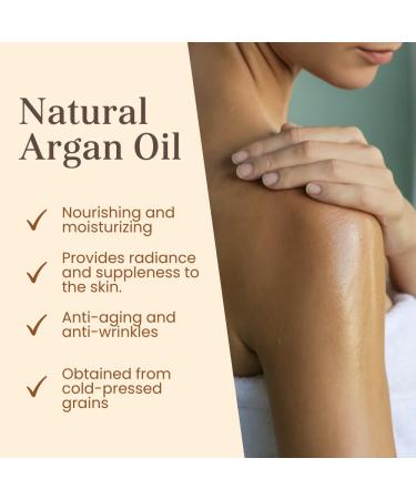 O l na 100% Pure Argan Oil - Anti-Aging & Anti-Wrinkle | Hair Beard Nail & Skin Care | 250 ml - Shop Internationally - Buy Online on GoSupps.com