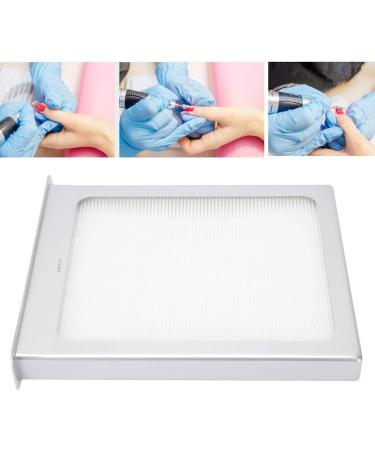 LANTRO JS 48W Nail Dust Collector Embedded Filter Desktop Nail Art Vacuum Cleaner with Screen - Buy Online on GoSupps.com