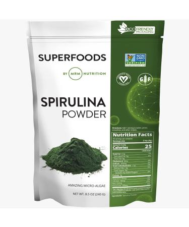 MRM Raw Spirulina Powder 8.5 oz (240 g)