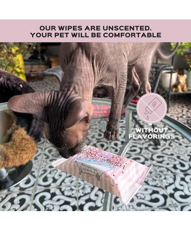 Kotomoda Wet Wipes for Sphynx Cats (360 Pieces) - Daily Use with Panthenol | 24 Pack - Shop Internationally - Buy Online on GoSupps.com