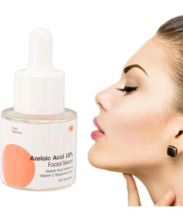 Azelaic Acid 10% Facial Serum Vitamin C - Fade Dark Spots - Brighten Skin - Improve Skin Dullness - Improve Collagen Moisturizing Serum 15ml - Buy Online on GoSupps.com