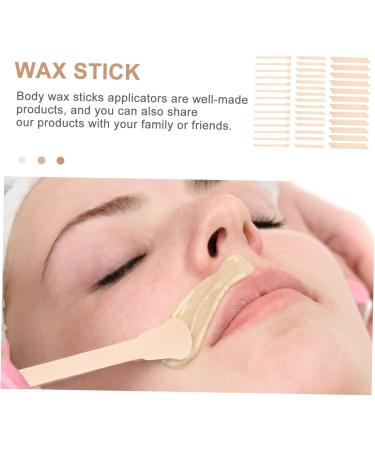 DOITOOL 150pcs Wax Sticks for Hair Removal - Irregular Applicator Tool Spatula | Premium Wooden Miss Pomade - Buy Online on GoSupps.com