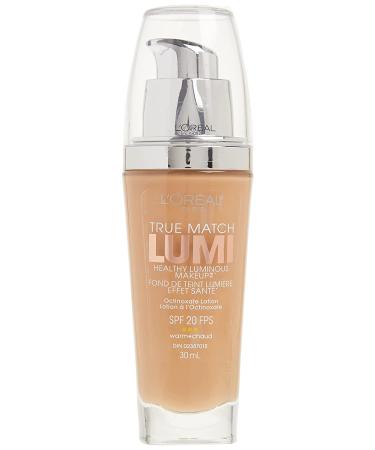 L'Oreal True Match Healthy Luminous Makeup SPF 20 - W4 Natural Beige, 1oz - Buy Online on GoSupps.com