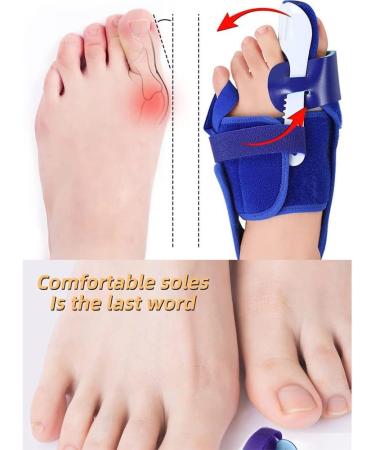 Sportarc Ballenzeh Correction Pain Relief for Large & Curved Toes | Painless Separators for Men & Women | Ideal for Big Toe Correction - Buy Online on GoSupps.com
