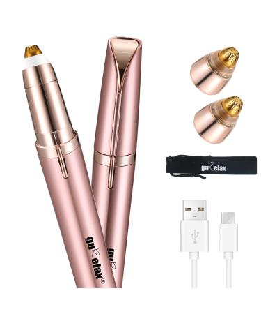 Eyebrow Hair Remover, Rechargeable Electric Eyebrow Trimmer Epilator for Women, Painless Eyebrow Hair Removal Razor with 2 x Replacement Heads Brows Remover+heads - Buy Online on GoSupps.com