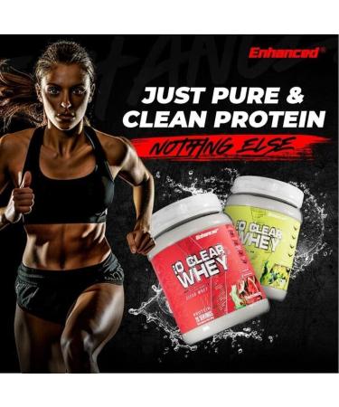 Enhanced Labs iO Clear Whey Protein Available in 3 Flavors 20 Servings 24g Protein per Serving (1 Tub Citrus Twist) Citrus Twist 1.29 Pound (Pack of 1) - Buy Online on GoSupps.com