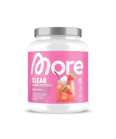 More Clear Glow Peptides watermelon 600 g supports muscles skin joints tendons and ligaments tested quality - made in Germany