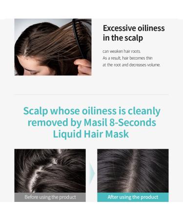 Masil Volume Hair 8 Seconds Liquid Hair Mask 3.38floz - Nourishing Care for Limp, Flattened, and Damaged Hair - Buy Online on GoSupps.com