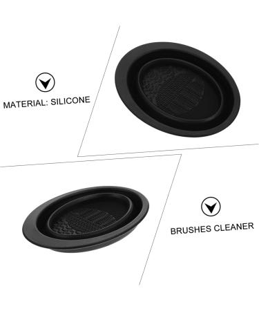 SOESFOUFU washer cosmetic brush cleaning mat brush head rubber makeup brush bowl make up cosmetic Foundation Brush Makeup Brush Scrubber Creative Rinsing Pad - Buy Online on GoSupps.com