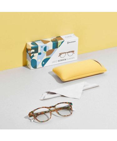 BARNER Blue Light Glasses Dalston - Filter For Computer Use | Unisex Light Tortoise Frames - Buy Online on GoSupps.com