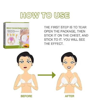 Upright Lifter Patches - Enhance & Firm Breasts | 6pcs Breast Enlarger Set for Sagging Improvement - International Shipping Available - Buy Online on GoSupps.com