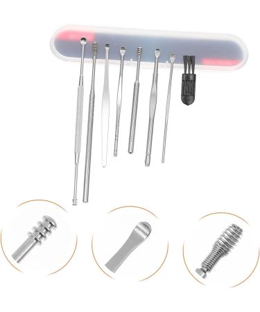 Healvian Ear Cleaning Kit - Set of 8 Ear Spoons for Earwax Removal and Cleaning Supplies - Buy Online on GoSupps.com