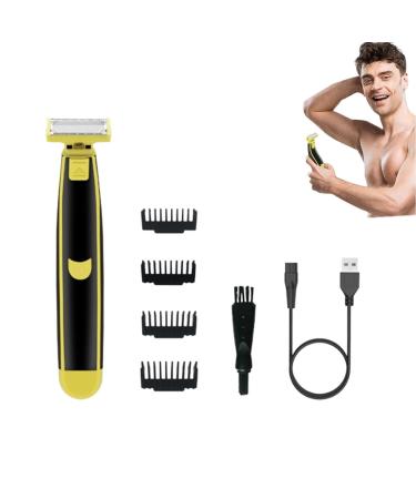 Full Body Washed Wet and Dry Shaver Electric Beard Trimmer for Men Dry Wet Waterproof Mens Rotary Facial Shaver Men's Electric Shaver Full Body wash Wet and Dry Double Shaver (1pcs)