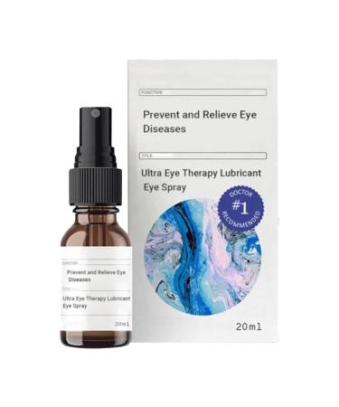 Eye Care Lubricating Spray Relieves Red Eyes Eye Fatigue Dry Eye Care Spray 20ml belts Blue One Size Blue One Size