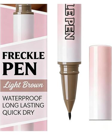 Stylo tanche double extr mit pour taches de rousseur - Crayon et tampon double extr mit - Pour filles femmes pouses petites amies amateurs de maquillage d butants f te la maison marron clair - Buy Online on GoSupps.com