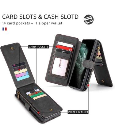 Jennyfly 2020 iPhone 12 5.4" Wallet Case Women Girl Multifunction Protective Luxury PU Leather Zipper Safety Wallet Purse Case with Card Slot Magnetic Closure for 2020 iPhone 12 5.4 inch - Black 2020 iPhone 12(5.4 inch) Black - Buy Online on GoSupps.com