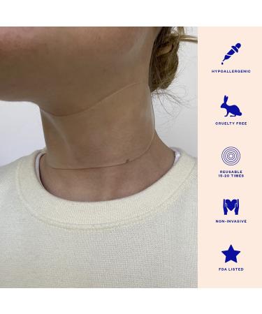 Neck Wrinkle Patch - Made in USA - 100% Medical Grade Silicone Patches - Anti Wrinkle Treatment for Firm Neck - Reduce Neck Rings - Buy Online on GoSupps.com