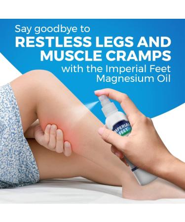 Imperial Feet Magnesium Oil - Premium Natural Relief for Sore Muscles and Joints - Buy Online on GoSupps.com