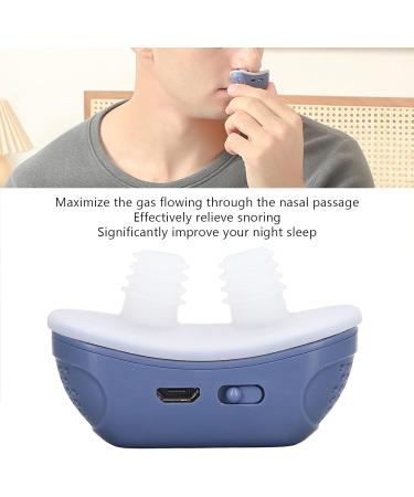 Silicone Snoring Nasal Vents Plugs for Women - Blue - Nighttime Snoring Relief - Buy Online on GoSupps.com