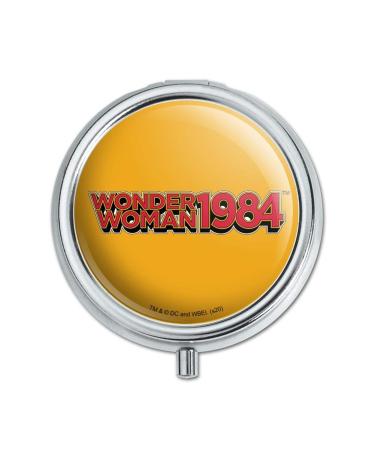 Wonder Woman 1984 Vintage Logo Pill Case Trinket Gift Box