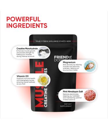 FRIEND OF DOROTHY Muscle & Vitality Bundle Build Muscle and Support Male Vitality - 60 Muscle Gummies & 60 Daddy Capsules - Buy Online on GoSupps.com